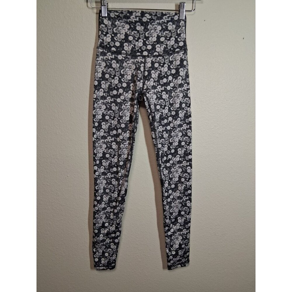 Aerie Leggings Chill Play Move Athletic Workout Gym Yoga Gray Women's Size XS